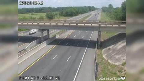 Traffic Cam Sumterville: I-75 @ MM 324.2 NB Player