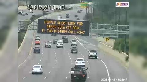 Traffic Cam Orlando: SR-408 at Mills Ave Player