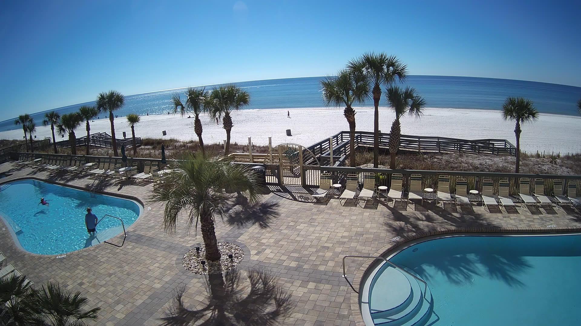 Panama City Beach: Gulf Crest Condominiums Traffic Camera