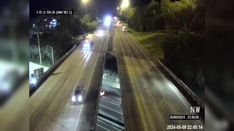 Gainesville: I-75 @ MM 387.3 - SR-26 Traffic Camera