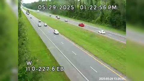 Monticello: I10-MM 227.6 EB Traffic Camera