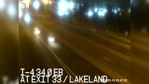 Traffic Cam Lakeland: I-4 EB at Exit Player