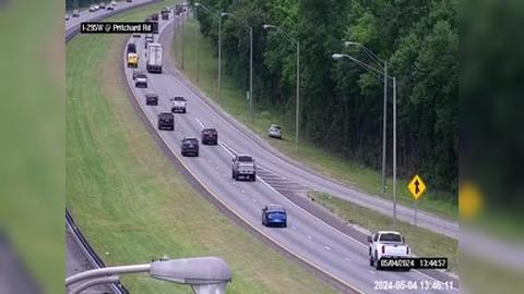 Traffic Cam Jacksonville: I-295 W at Pritchard Rd Player