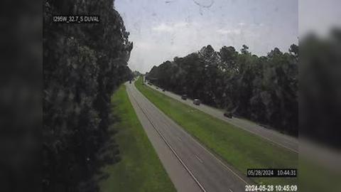 Traffic Cam Jacksonville: I-295 W S of Duval Rd Player