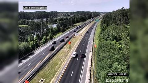 Traffic Cam Jacksonville: I-295 E at Alden Rd Player