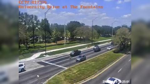 Traffic Cam Plantation: University Drive at The Fountains Player