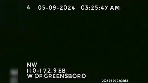 Traffic Cam Greensboro: I10-MM 172.9EB-W of Player