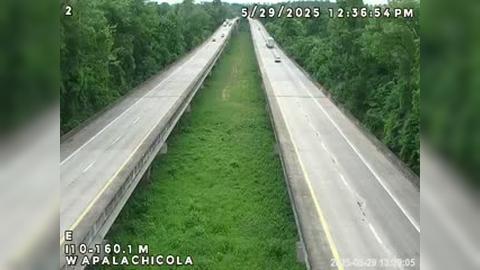 Traffic Cam Sinai: I10-MM 160.1M-W Apalachicola Player