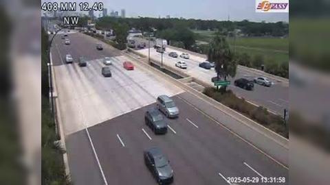 Traffic Cam Orlando: SR-408 at Crystal Lake Dr Player