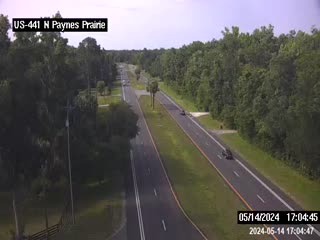 Traffic Cam US-441 at Paynes Prairie North Player