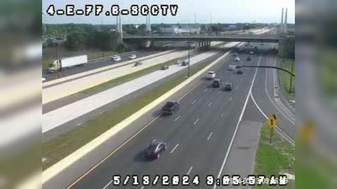 Traffic Cam Orlando: I-4 @ MM 77.6-SECURITY EB Player