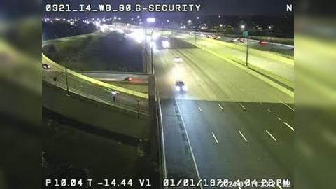 Traffic Cam Edgewood: I-4 @ MM 80.6-SECURITY WB Player