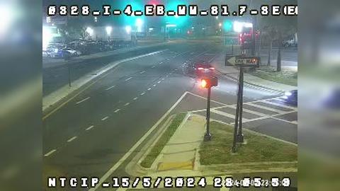 Traffic Cam Orlando: I-4 @ MM 81.7-SECURITY EB Player