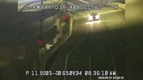 Traffic Cam Orlando: I-4 @ SR-408 RP-SCCTV2 WB Player