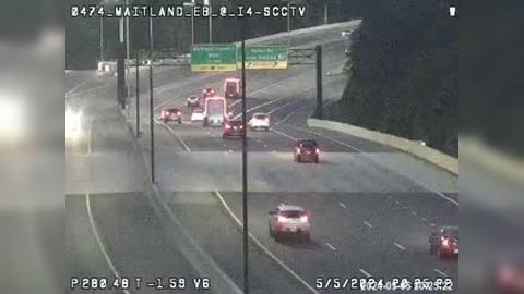 Traffic Cam Maitland: I-4-SCCTV EB Player