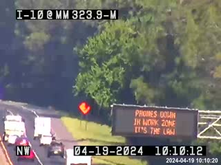 Traffic Cam I-10 @ US-90/Exit 324 Player