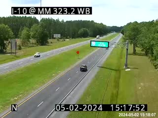 Traffic Cam I-10 W of US-90/Exit 324 Player