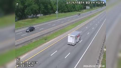 Traffic Cam Tallahassee: I10-MM196.5EB-Mission Rd Player