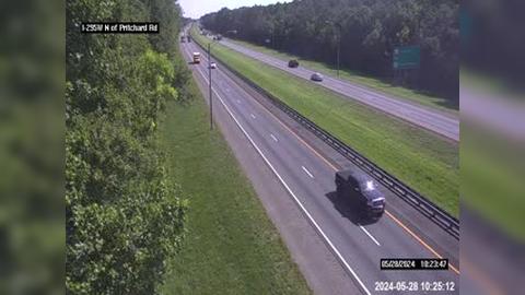 Traffic Cam Jacksonville: I-295 W N of Pritchard Rd Player