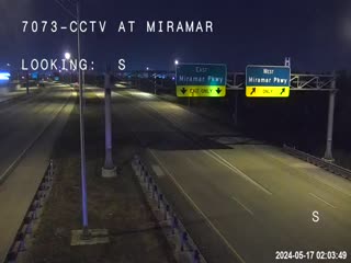 I-75 SB N of Miramar Traffic Camera