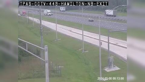 Traffic Cam Camps Still: TPAS-20621: I-75 NB Hamilton Weigh Station A Player