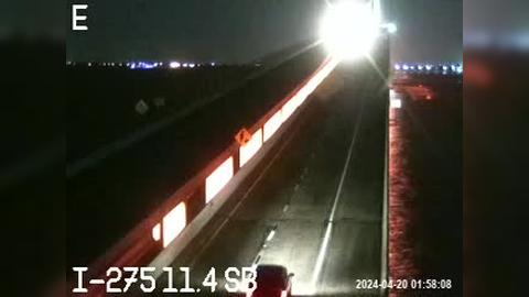 Traffic Cam Saint Petersburg: I-275 S at North End of Bridge Player