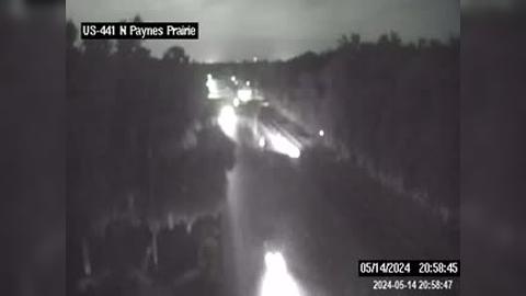 Traffic Cam Robinson Heights: US-441 at Paynes Prairie North Player