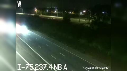 Ruskin: I-75 237.4 NB Traffic Camera