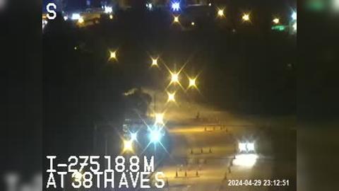 Traffic Cam Saint Petersburg: I-275 median at 38th Ave S Player
