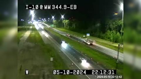 Jacksonville: I-10 E of US-301 Traffic Camera
