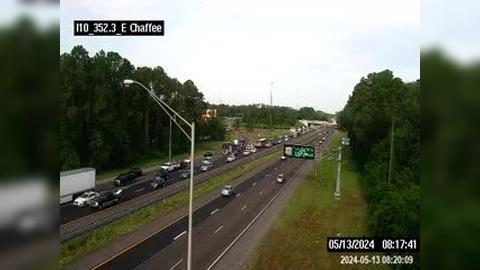Jacksonville: I-10 E of Chaffee Rd Traffic Camera