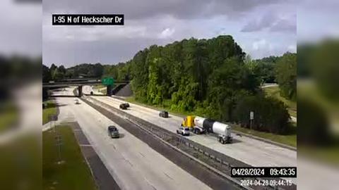 Traffic Cam Jacksonville: I-95 N of Heckscher Dr Player