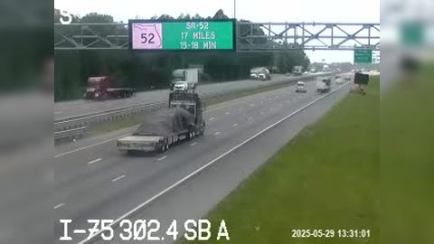 Traffic Cam Rital: I-75 at MM 302.3 Player