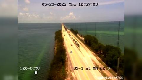 Traffic Cam Conch Key: US-1 at Mile Marker 62.9 Player