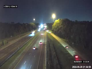 Traffic Cam I-295 W at 103rd St Player