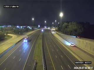 Traffic Cam I-295 W at Collins Rd Player