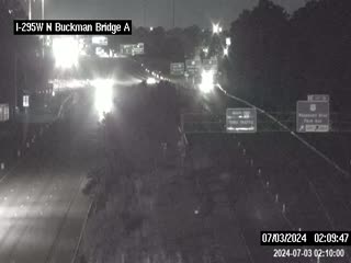 I-295 W at N Buckman Bridge Traffic Camera