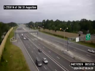 Traffic Cam I-295 W N of Old St Augustine Rd Player