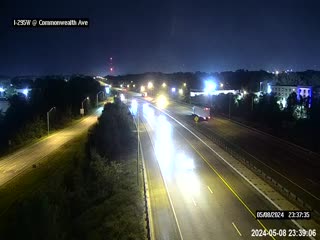 I-295 W at Commonwealth Ave Traffic Camera