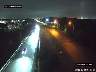 Traffic Cam I-295 E at Monument Rd Player