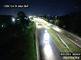 Traffic Cam I-295 E at S of St Johns Bluff Rd Player
