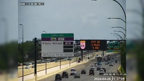 Traffic Cam Orlando: I-4 @ MM 78.1-STATIC EB Player