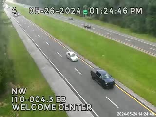 Traffic Cam I-10-MM 004.3EB-Welcome Center Player