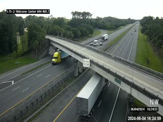 Traffic Cam I-75 @ MM 468.7 Welcome Center Player