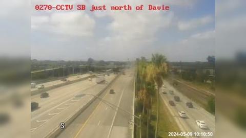 Traffic Cam Fort Lauderdale: I-95 N of Davie Blvd Player
