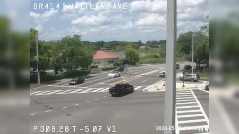 Traffic Cam Maitland: SR 414 at N - Ave SE Player