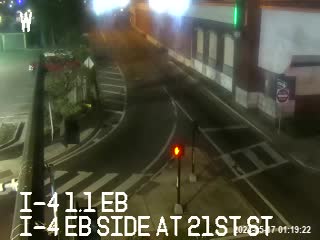Traffic Cam I-4 EB side at 21st St Player