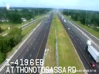 Traffic Cam I-4 at Thonotosassa Rd Player