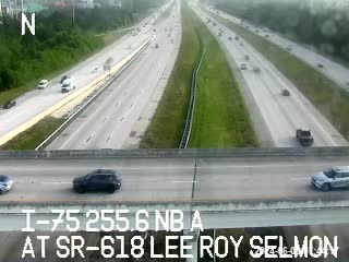 Traffic Cam I-75 at SR-618 / Lee Roy Selmon Player