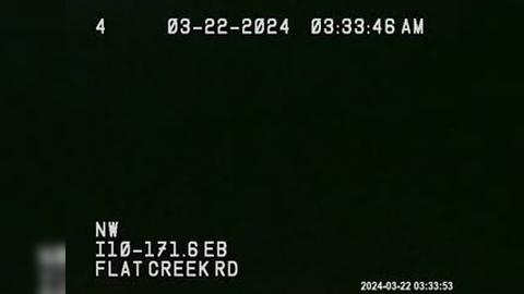 Traffic Cam Greensboro: I10-MM 171.6EB-Flat Creek Rd Player
